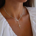 Infinite Faith Cross Necklace