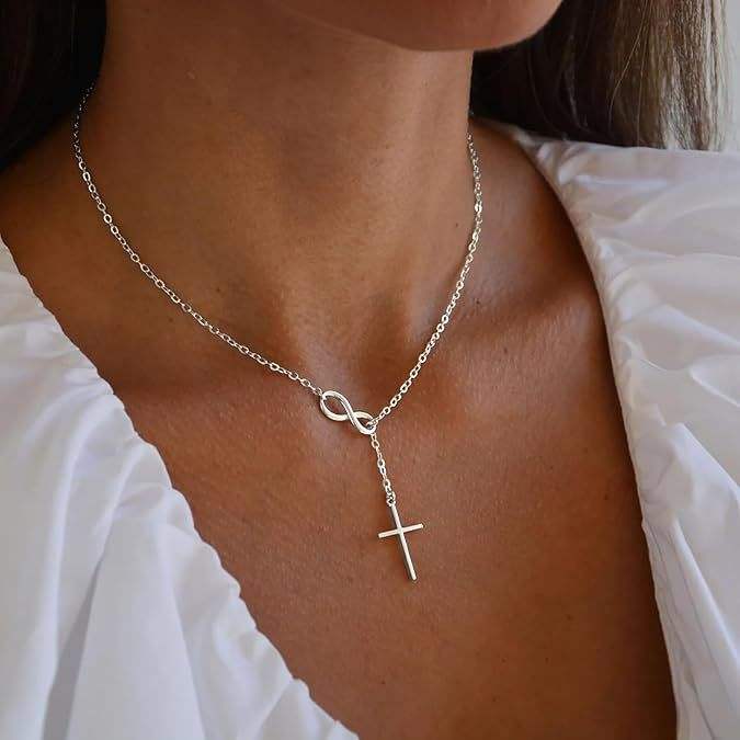 Infinite Faith Cross Necklace