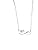 Jovel Nadora Infinity Heart Pendant Necklace – Stainless Steel