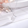 Secret Letter Locket Necklace