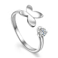 Jovel Nadora Silver Butterfly Open Ring