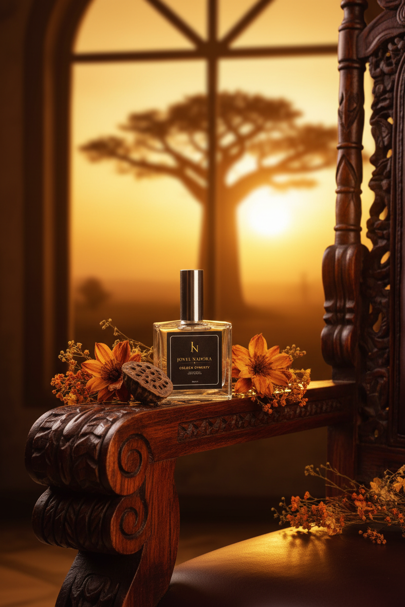 Golden Dynasty — African Throne Sunset