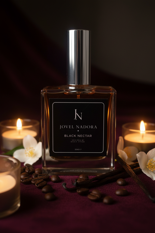 Black Nectar by Jovel Nadora — velvet coffee editorial