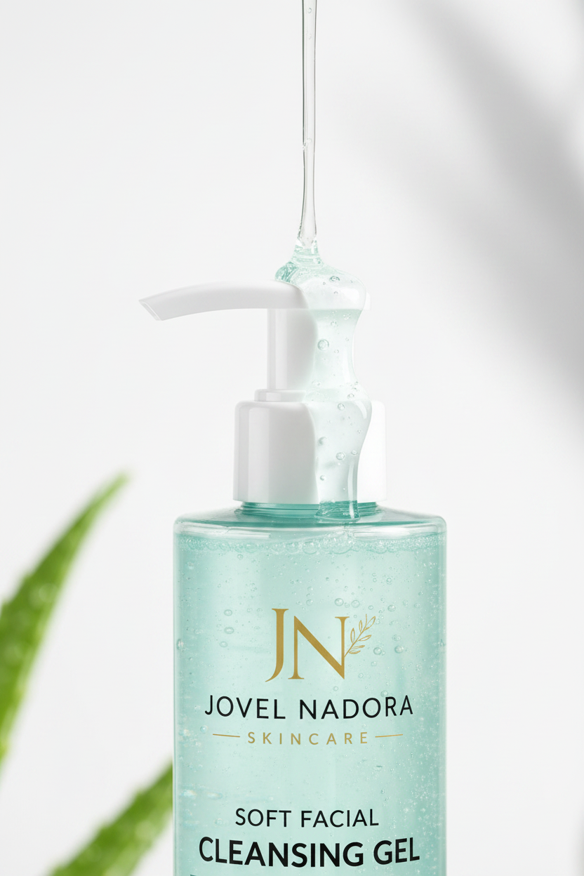 Jovel Nadora Soft Facial Cleansing Gel gel texture close-up