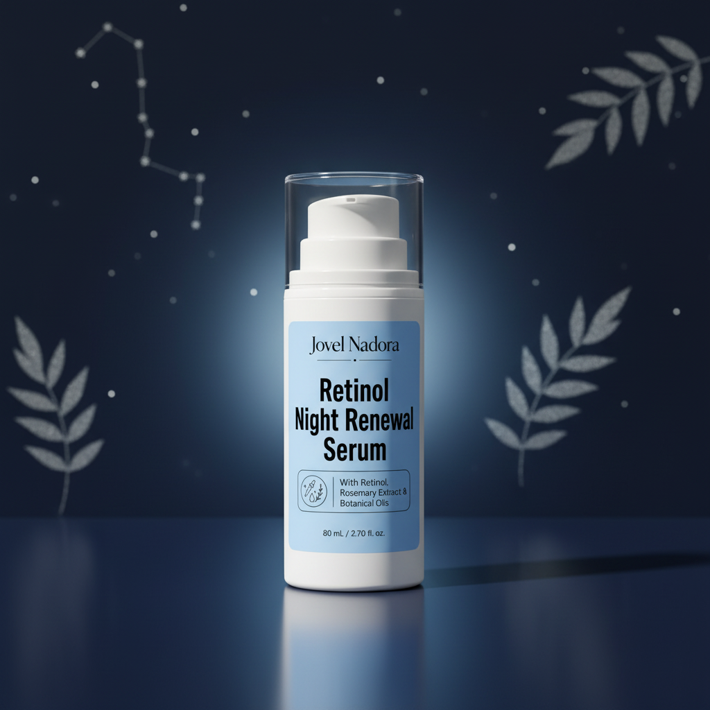 Jovel Nadora Retinol Serum night editorial