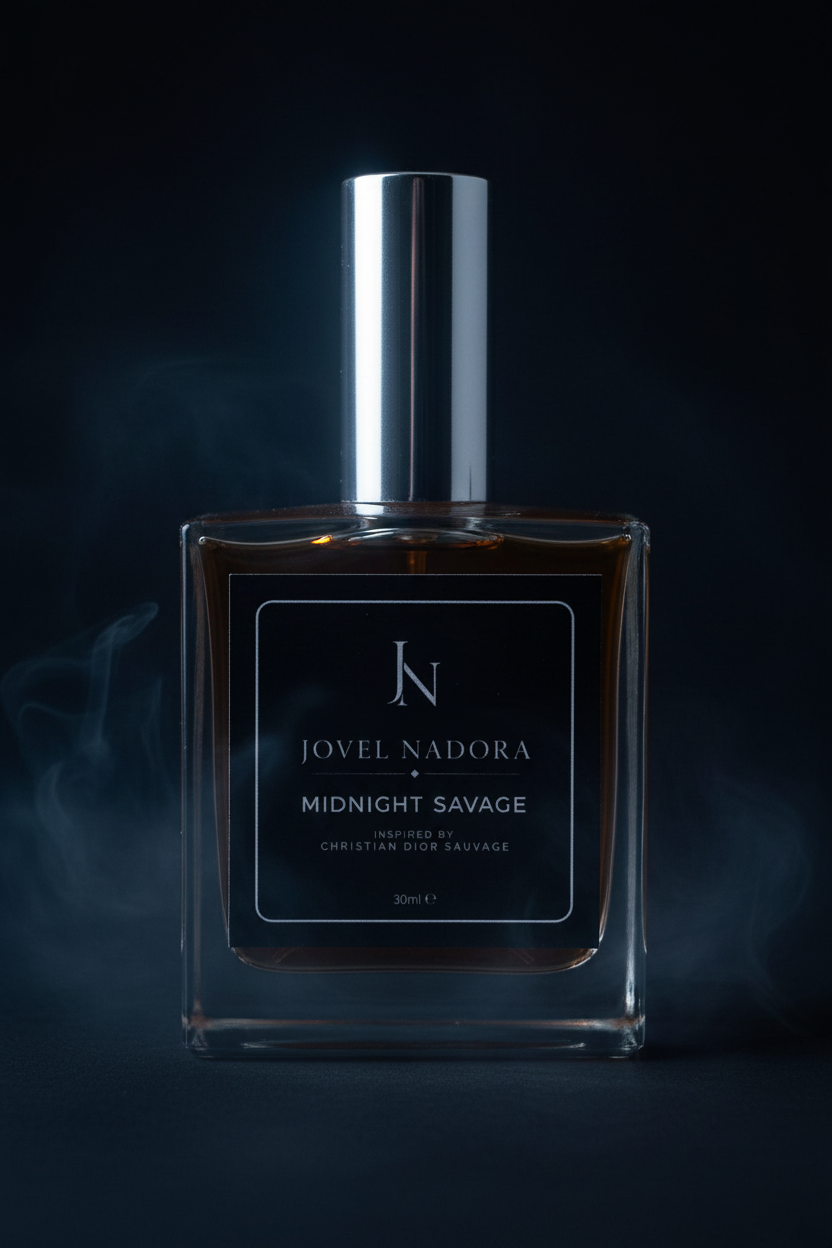 Midnight Savage by Jovel Nadora — moody dark editorial