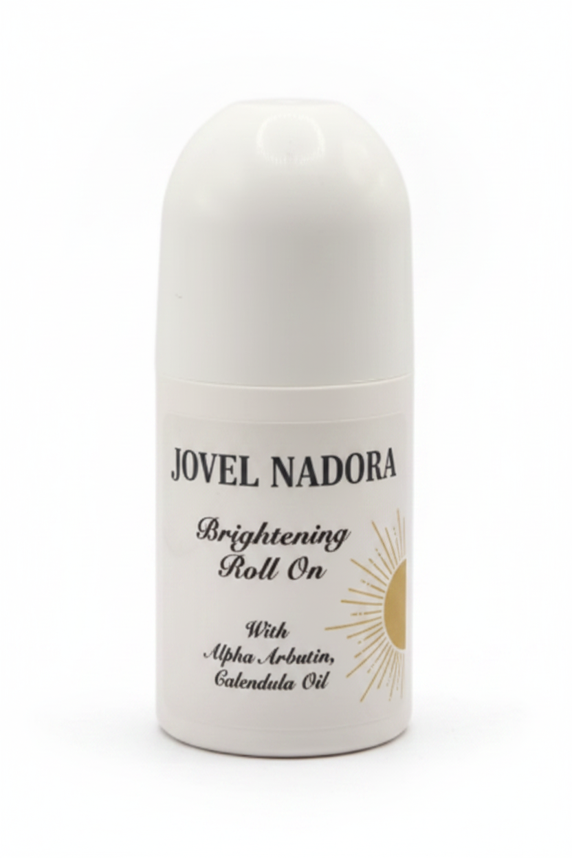 Jovel Nadora Brightening Body Roll-On with Alpha Arbutin 50ml - Studio Shot
