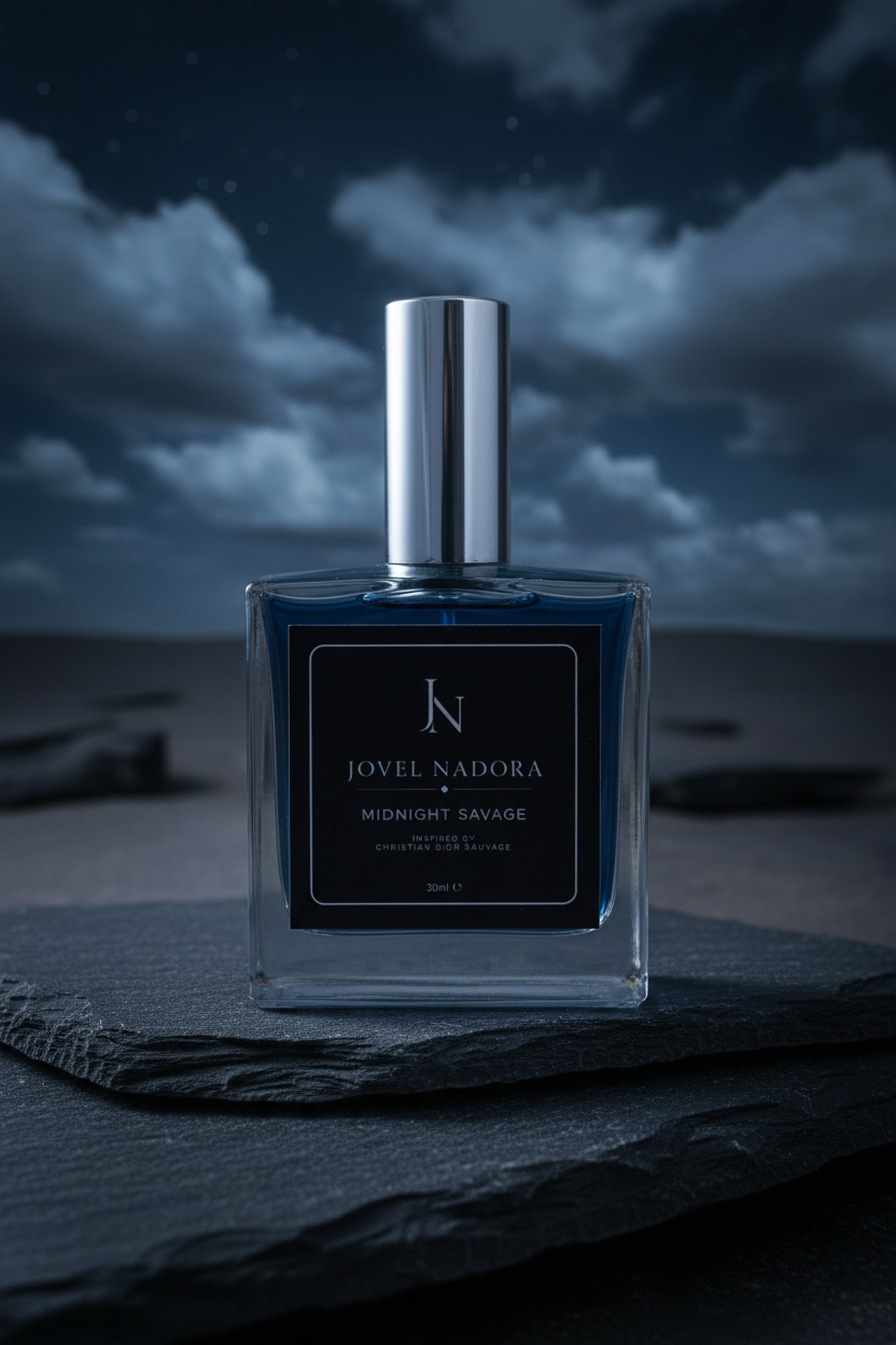 Midnight Savage by Jovel Nadora — desert night editorial